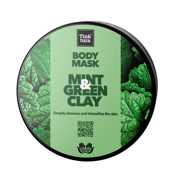 Maska za tijelo Mint & Green Clay